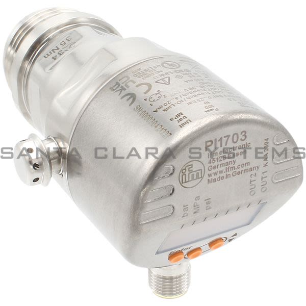 Efector PI1703 Flush Pressure Sensor with Display Product Image