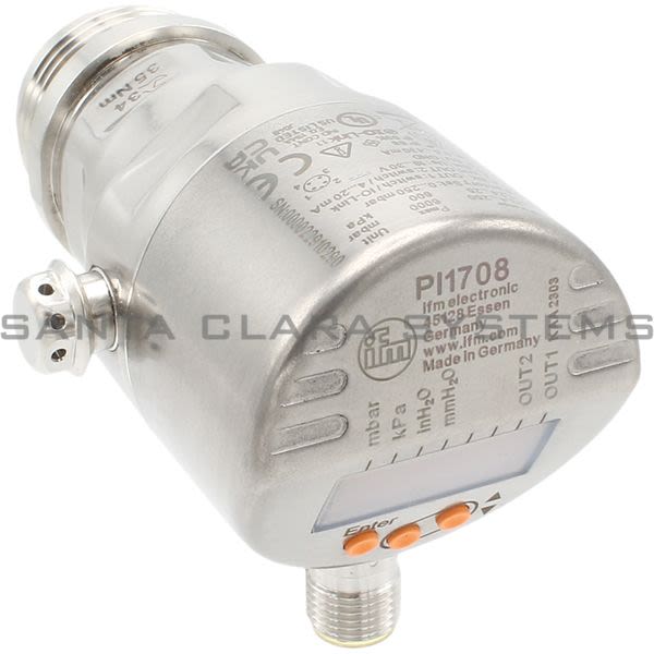 Efector PI1708 Pressure Sensor Product Image