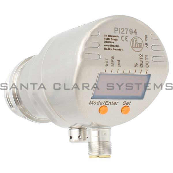 Efector PI2794 Flush Pressure Sensor | PI-010-REA01-MFRKG/US/ /P Product Image