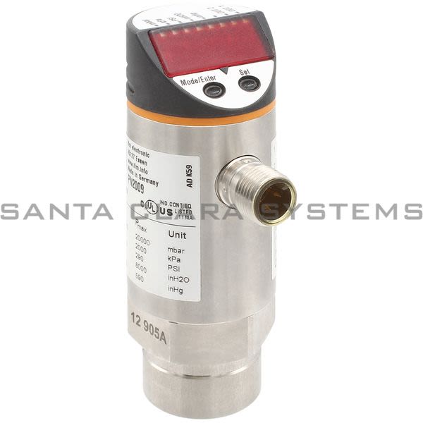 Efector PN2009 Pressure Sensor | PN-1-1BRBR14-MFRKG/US/ /V Product Image