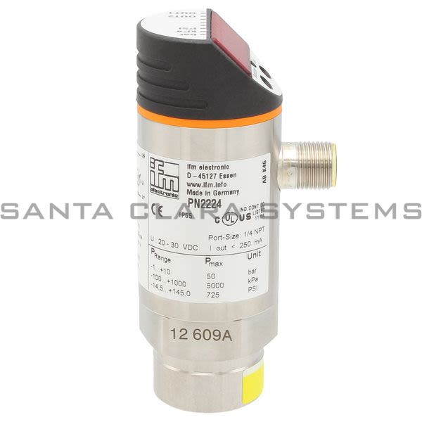Efector PN2224  Pressure Sensor | PN-010-RBN14-MFRKG/US/ /V Product Image