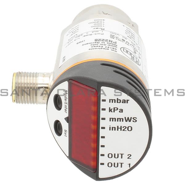 Efector PN2228 Pressure Sensor | PN-,25-RBN14-MFRKG/US/ /V Product Image