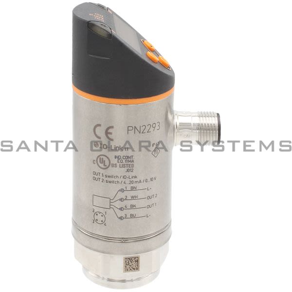Efector PN2293  Pressure Sensor | PN-025-REN14-MFRKG/US/ /V Product Image