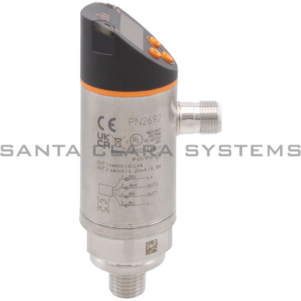 Efector PN2692 Pressure Sensor | PN-100-SEN14-MFRKG/US/ /V Product Image