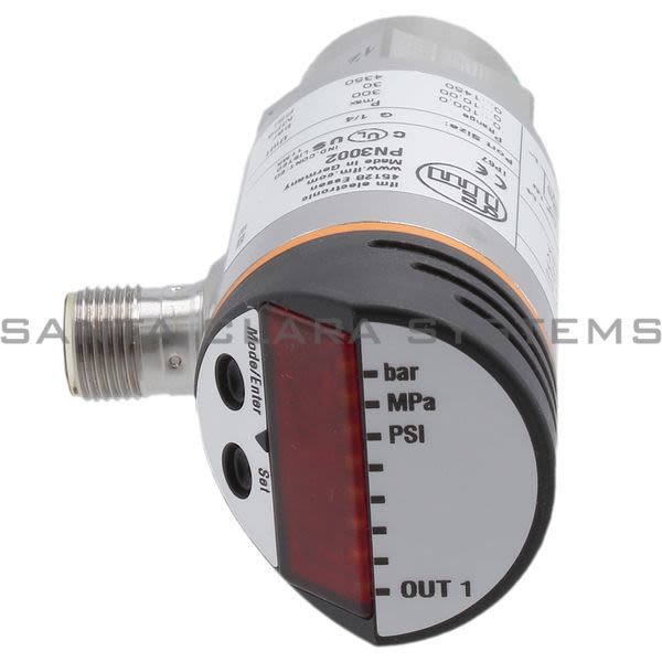 Efector PN3002 Pressure Sensor | PN-100-SBR14-MFPKG/US/ /V Product Image
