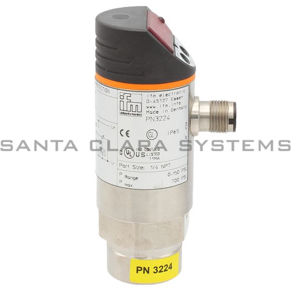 Efector PN3224 Pressure Sensor | PN-015PRBN14-KFPKG/US/ /V Product Image