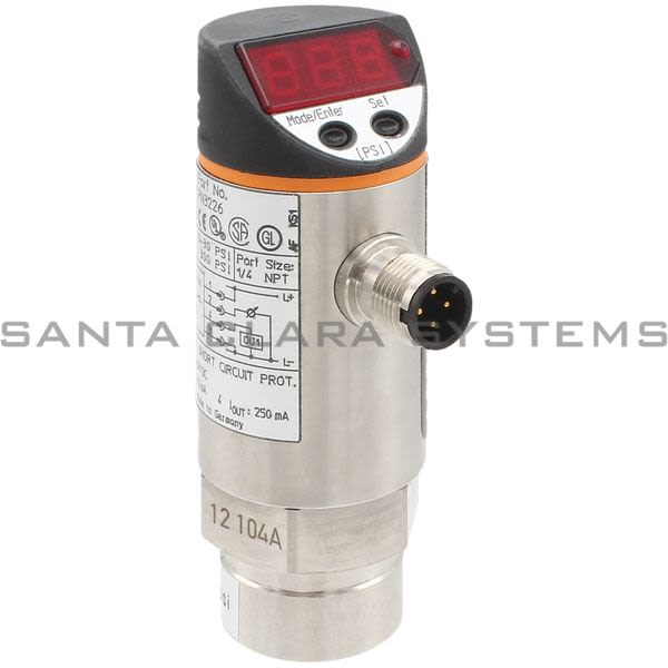 Efector PN3226 Pressure Sensor | PN-003PRBN14-KFPKG/US/ /V Product Image