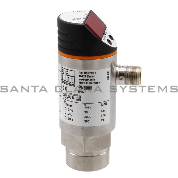 Efector PN5006  Pressure Monitor | PN-2.5-RBR14-HFPKG/US/ /V Product Image