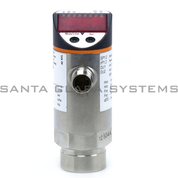 Efector PN7003 Pressure Sensor | PN-025-RBR14-QFRKG/US/ /V Product Image