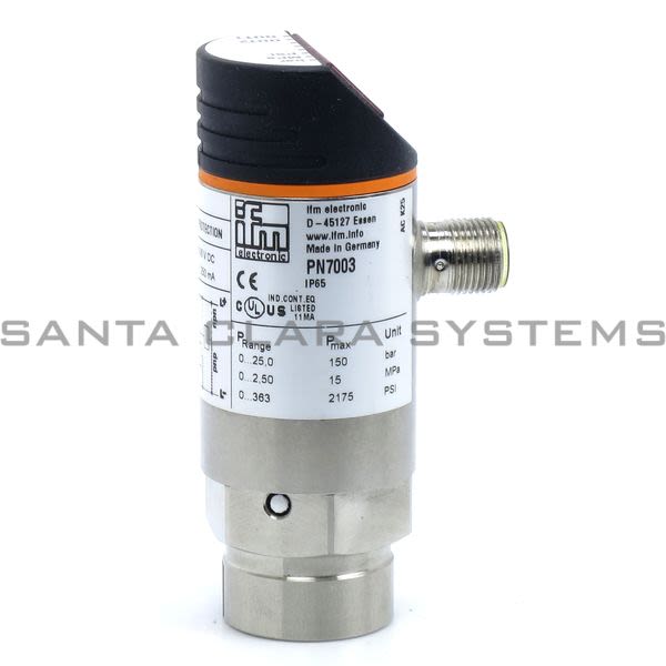 Efector PN7003 Pressure Sensor | PN-025-RBR14-QFRKG/US/ /V Product Image