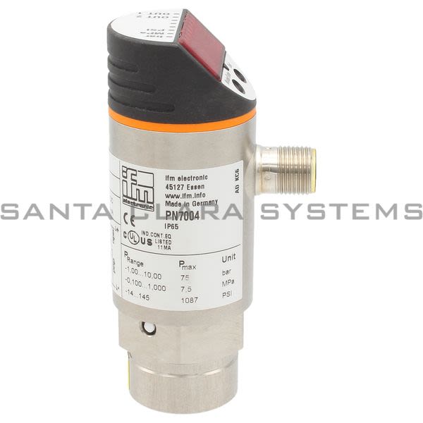 Efector PN7004  Pressure Sensor | PN-010-RBR14-QFRKG/US/ /V Product Image