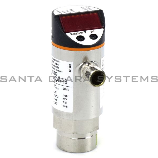 Efector PN7007 Pressure Sensor | PN-001BRBR14-QFRKG/US/ /V Product Image