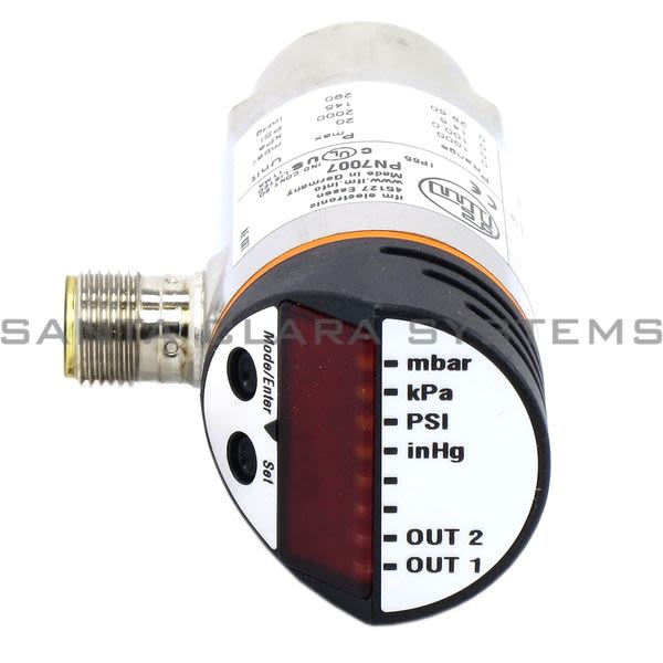 Efector PN7007 Pressure Sensor | PN-001BRBR14-QFRKG/US/ /V Product Image
