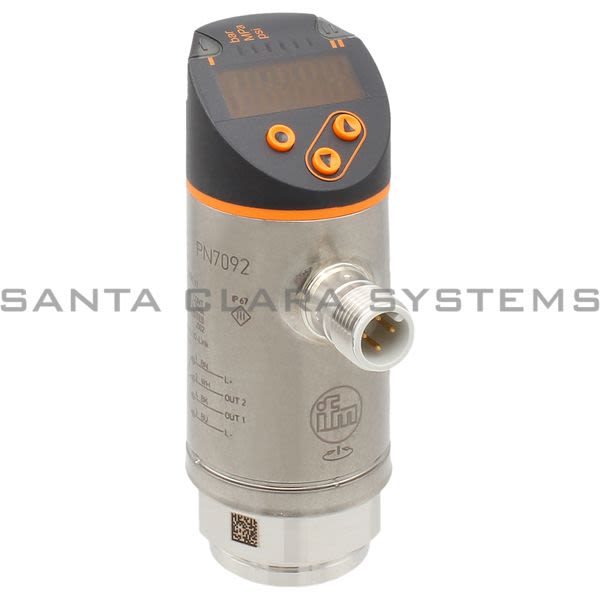Efector PN7092 Pressure Monitor | PN-100-SER14-QFRKG/US/ /V Product Image