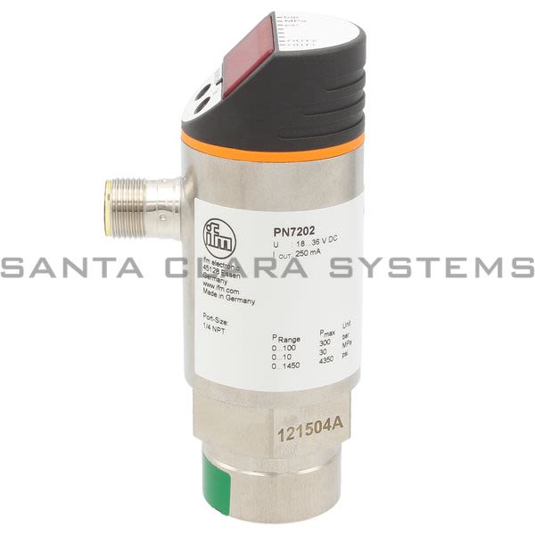 Efector PN7202 Pressure Monitor | PN-100-SBN14-QFRKG/US/ /V Product Image