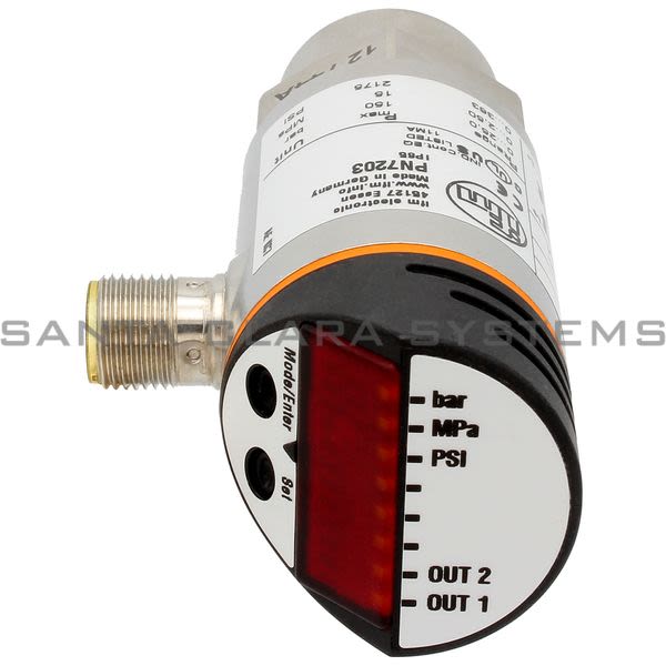Efector PN7203  Pressure Monitor | PN-025-RBN14-QFRKG/US/ /V Product Image