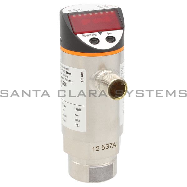Efector PN7206 Pressure Sensor | PN-2.5-RBN14-QFRKG/US/ /V Product Image