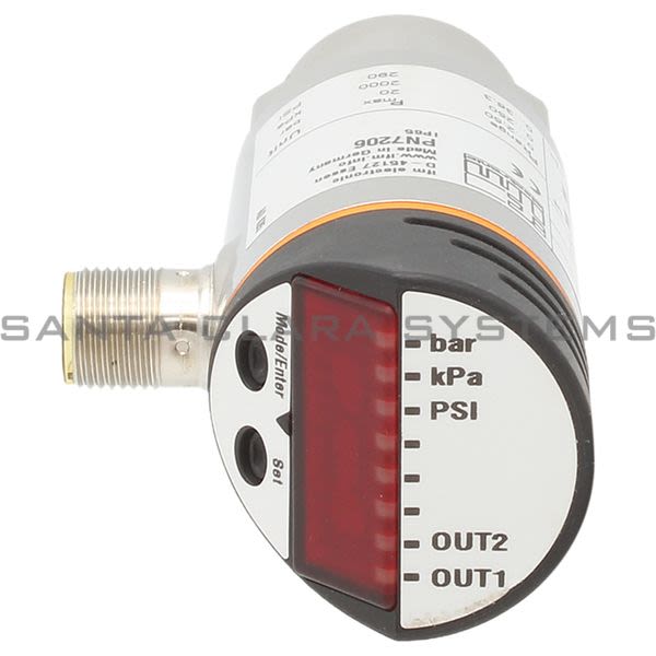 Efector PN7206 Pressure Sensor | PN-2.5-RBN14-QFRKG/US/ /V Product Image