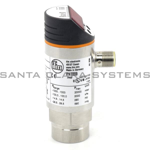 Efector PN7209 Pressure Monitor | PN-1-1BRBN14-QFRKG/US/ / Product Image