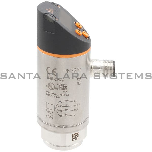 Efector PN7294 Pressure Sensor | PN-010-REN14-QFRKG/US/ /V Product Image
