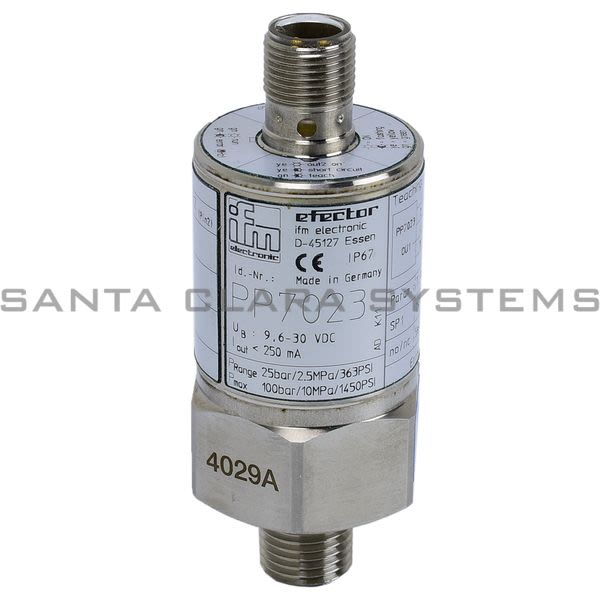 Efector PP7023  Pressure Sensor | PP-025-SBG14-QFRKG/US/ /V Product Image