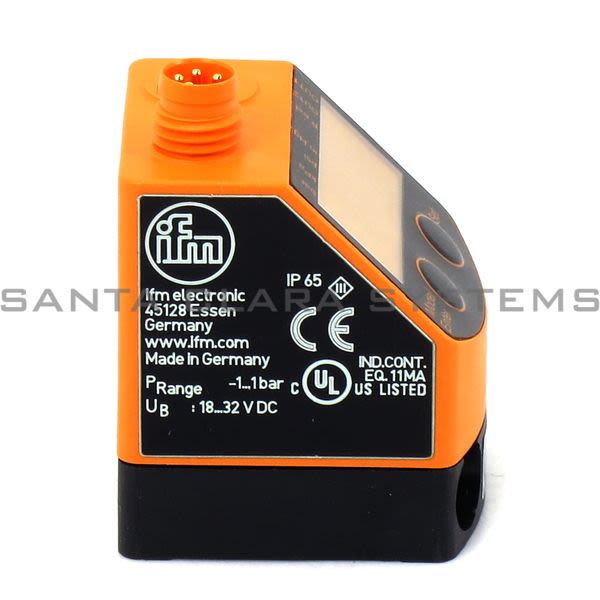 Efector PQ7809 Pressure Sensor | PQ-1-1-RHR18-QFPKG/AS/ Product Image