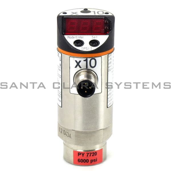 Efector PY7720 Pressure Monitor | PY-600PSBR14-QFPKG/US/ /V Product Image