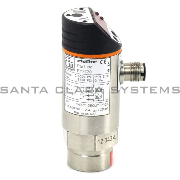 Efector PY7720 Pressure Monitor | PY-600PSBR14-QFPKG/US/ /V Product Image
