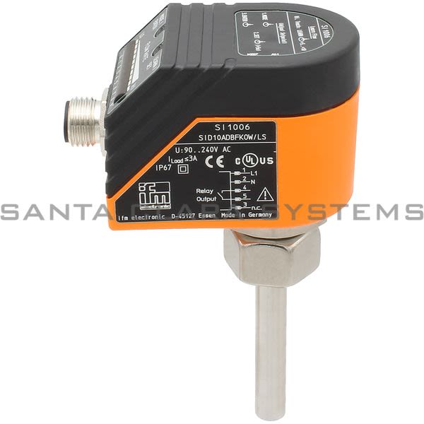 Efector SI1006 Flow Monitor | SID10ADBFKOW/LS-100-IRF Product Image