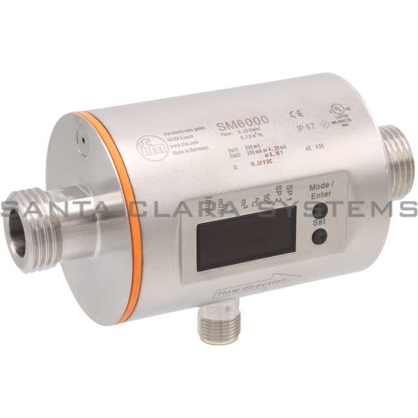 Efector SM6000 Magnetic-Inductive Flow Meter | SMR12GGXFRKG/US-100 Product Image