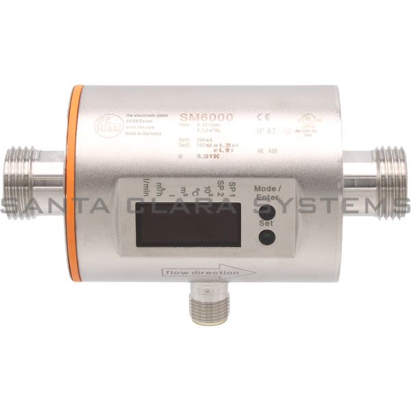 Efector SM6000 Magnetic-Inductive Flow Meter | SMR12GGXFRKG/US-100 Product Image