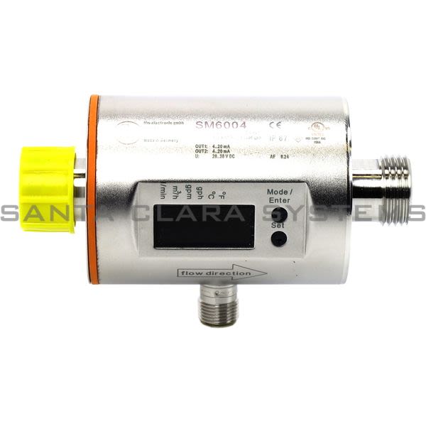 Efector SM6004 Magnetic-inductive Flow Meter | SMR12GGX50KG/US-100 Product Image