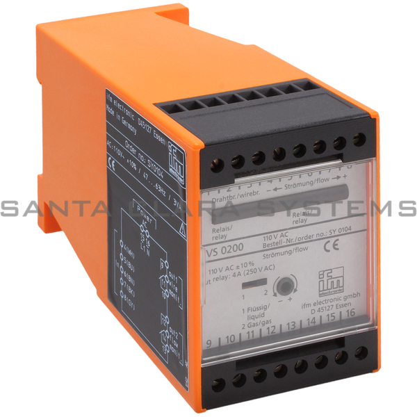 Efector SY0104 Control Monitor | VS0200/110VAC Product Image