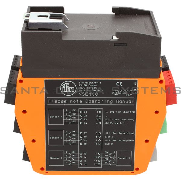 Efector VSE100 Vibration Sensors Diagnostics | DIAGNOSTIC ELECTRONICS Product Image