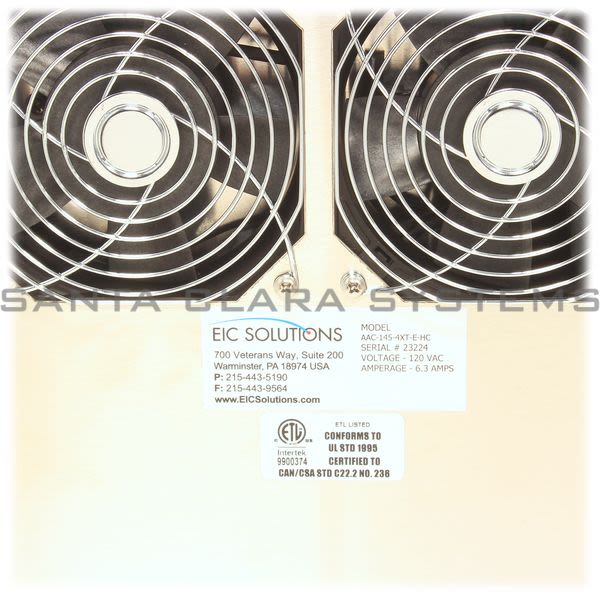 EIC Solutions AAC-145-4XT-E-HC Thermoelectric Air Conditioner Product Image