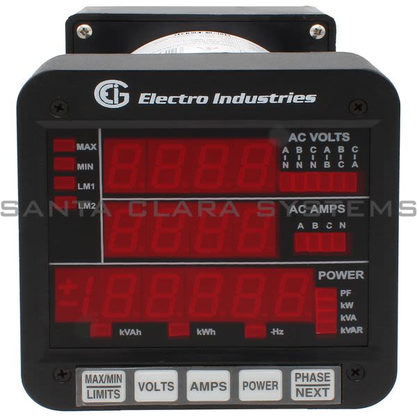 Electro Industries DMMS300-3E-V-A-KW-G-115A-MODR Power Monitor Product Image