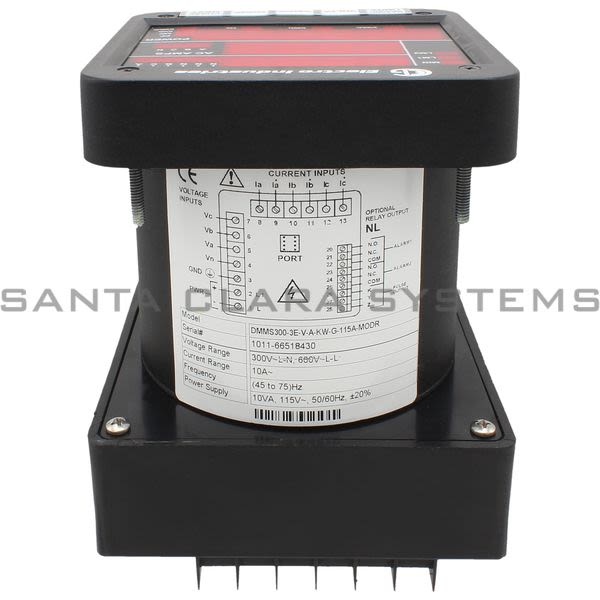 Electro Industries DMMS300-3E-V-A-KW-G-115A-MODR Power Monitor Product Image