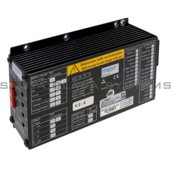 ElectroCraft SCA-SS-70-10 Servo Amplifer | E-Motion 4-Q Product Image