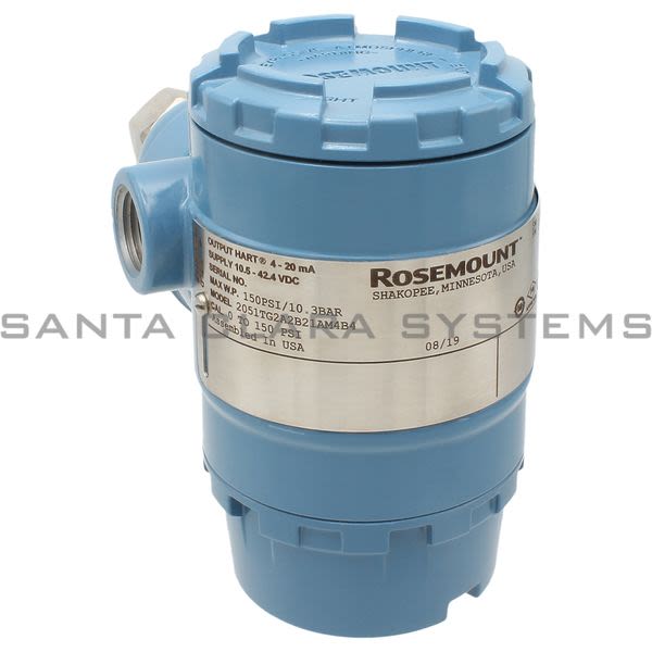 Emerson 2051TG2A2B21AM4B4 Pressure Transmitter Product Image