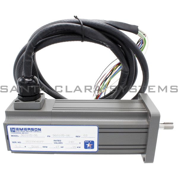 Emerson 960105-06 Servo Motor Product Image