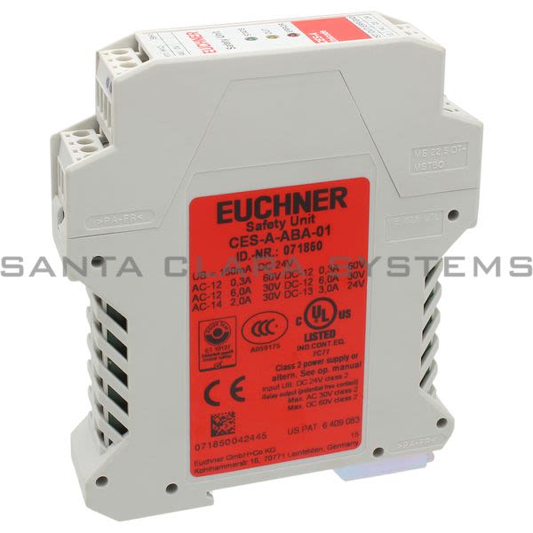 Euchner CES-A-ABA-01 Safety Relay | 71850 Product Image