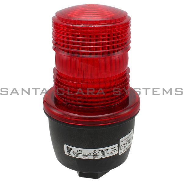 Federal Signal LP3P-120R  Red Strobe Product Image