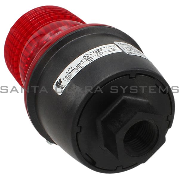 Federal Signal LP3P-120R  Red Strobe Product Image