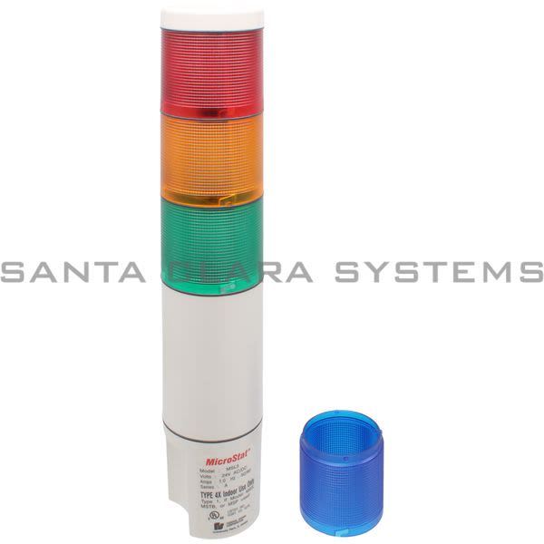 Federal Signal MSL3-024 Status Indicator Light | Microstat 24VDC/AC Product Image