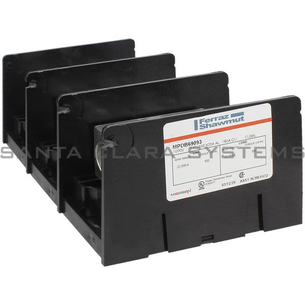 Ferraz Shawmut 69093 Power Distribution Block | MPDB69093 Product Image