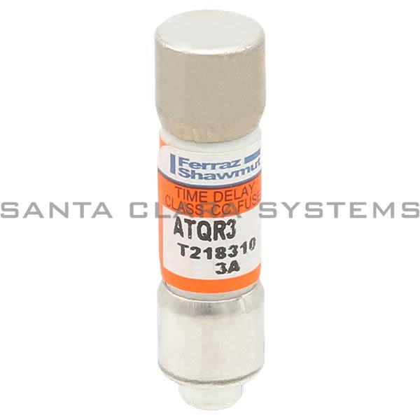 Ferraz Shawmut ATQR-3  Fuse 3 amp 600 VAC Product Image
