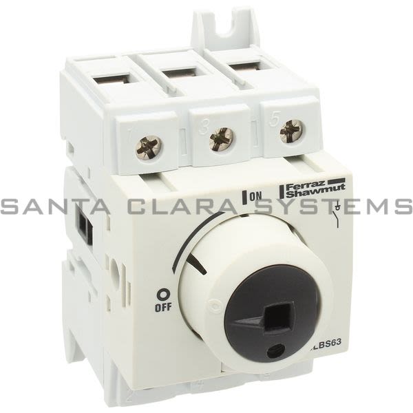 Ferraz Shawmut FSLBS63  Rotary Load Break Switch 63A Product Image