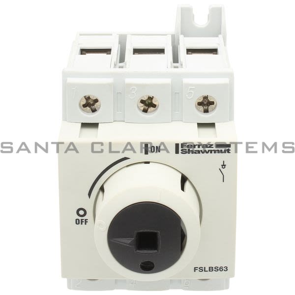 Ferraz Shawmut FSLBS63  Rotary Load Break Switch 63A Product Image