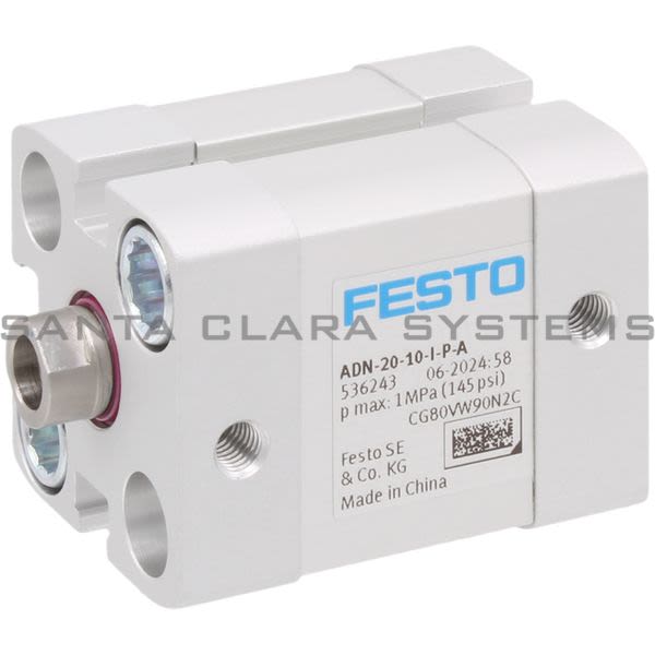 Festo ADN-20-10-I-P-A Compact Air Cylinder Product Image