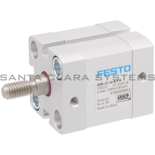 Festo ADN-25-10-A-P-A Compact Air Cylinder Product Image